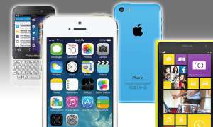 iPhone 5S, iPhone 5C, Blackberry Q5, Nokia Lumia 1020