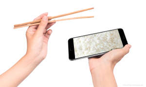 Smartphone aus China
