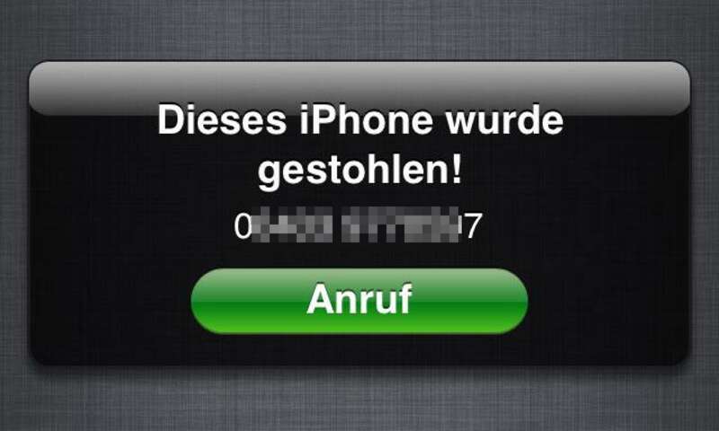 Iphone Verloren Iphone Verloren