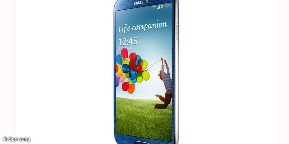 Samsung Galaxy S4,blau