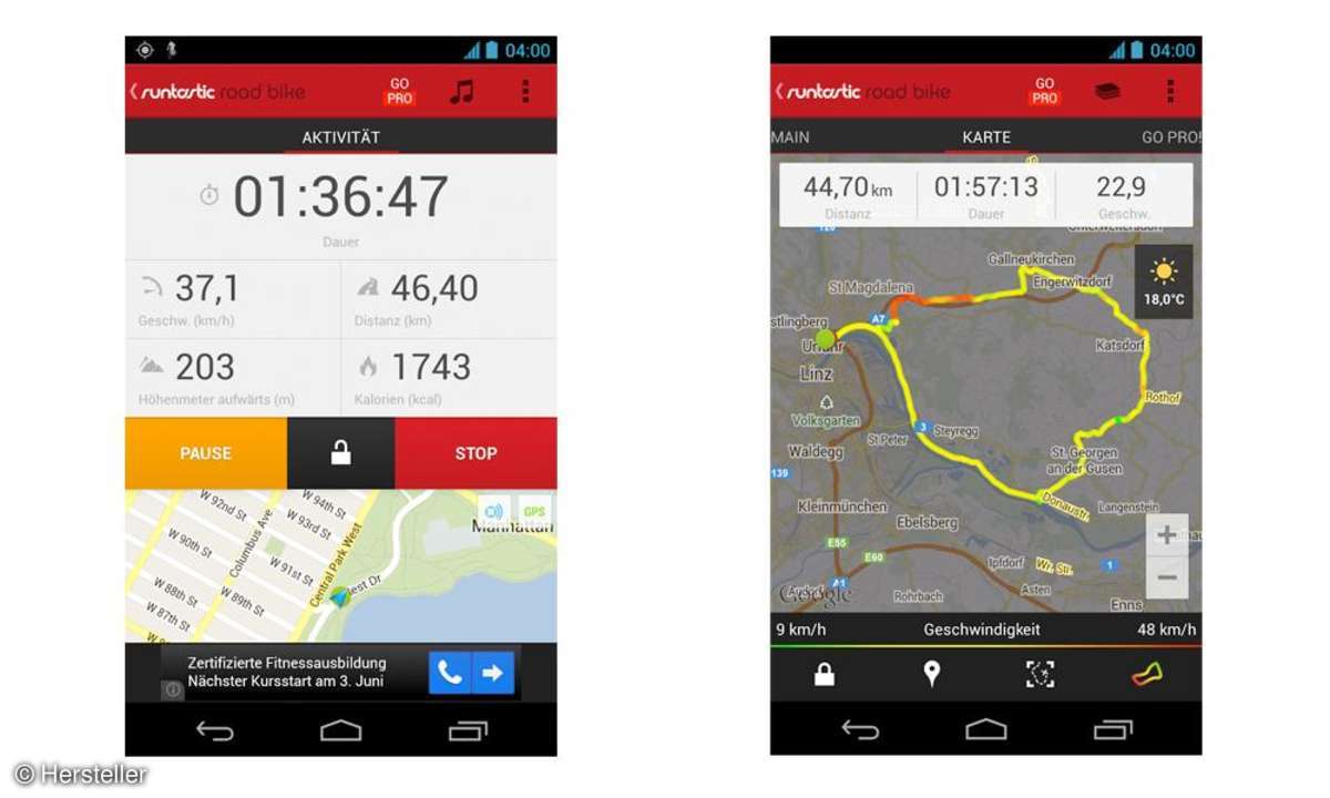 Runtastic Road Bike