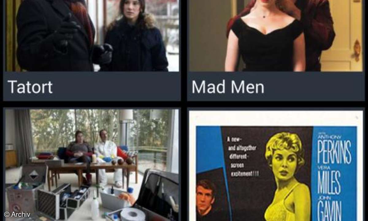 Programmguide, WatchOn