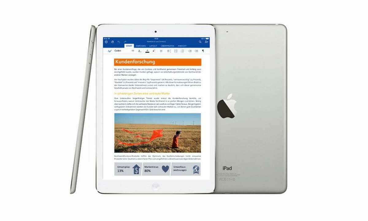 Ipad: Drucken nun auch bei Office möglich