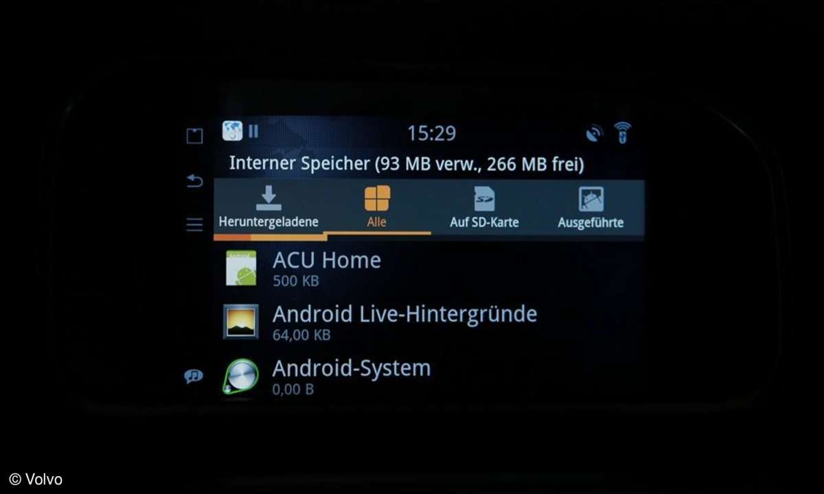 Volvo V40, Sensus Connected Touch