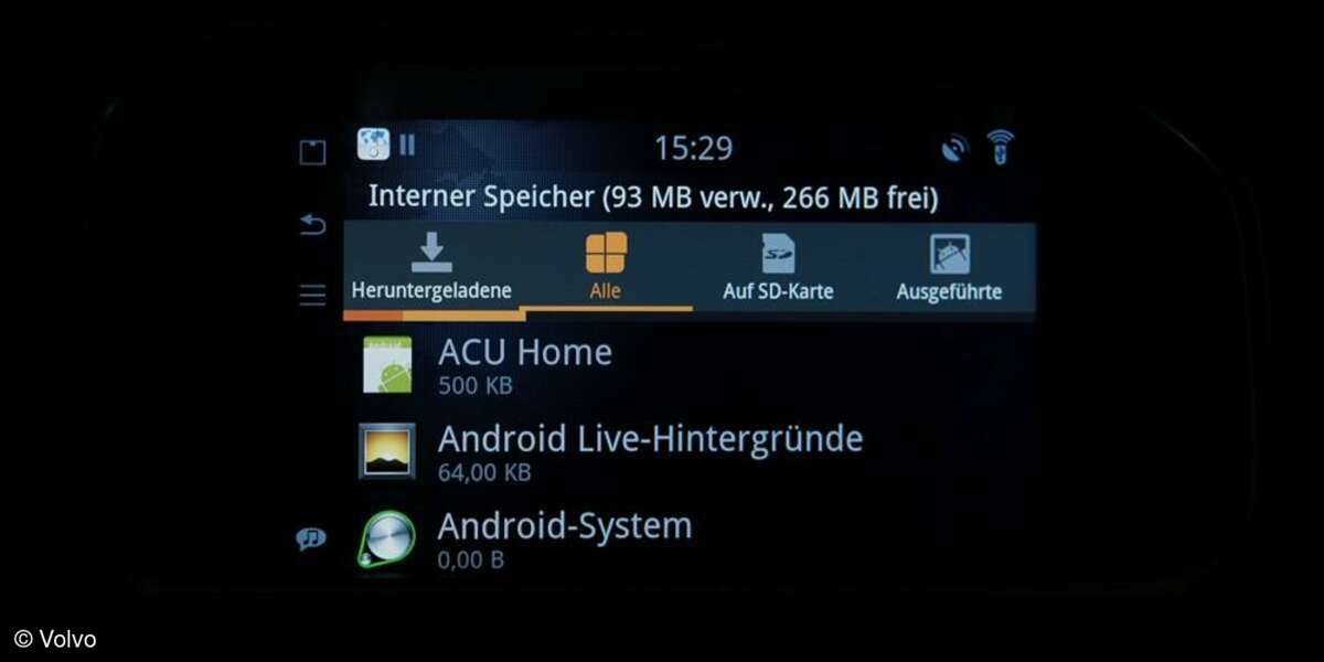 Volvo V40, Sensus Connected Touch
