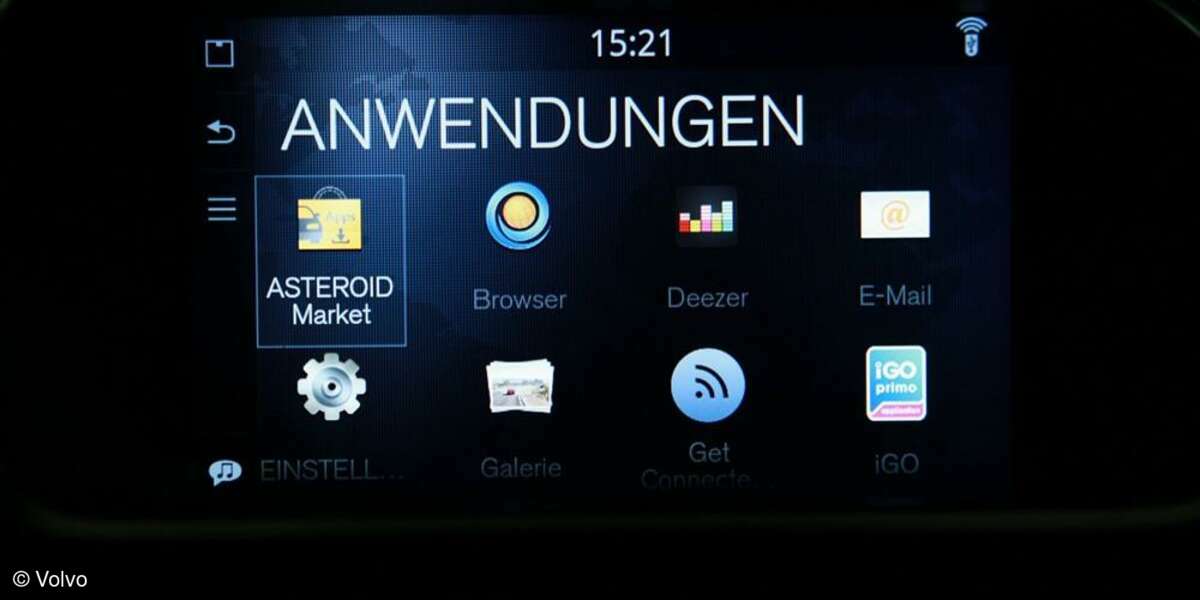 Volvo V40, Sensus Connected Touch
