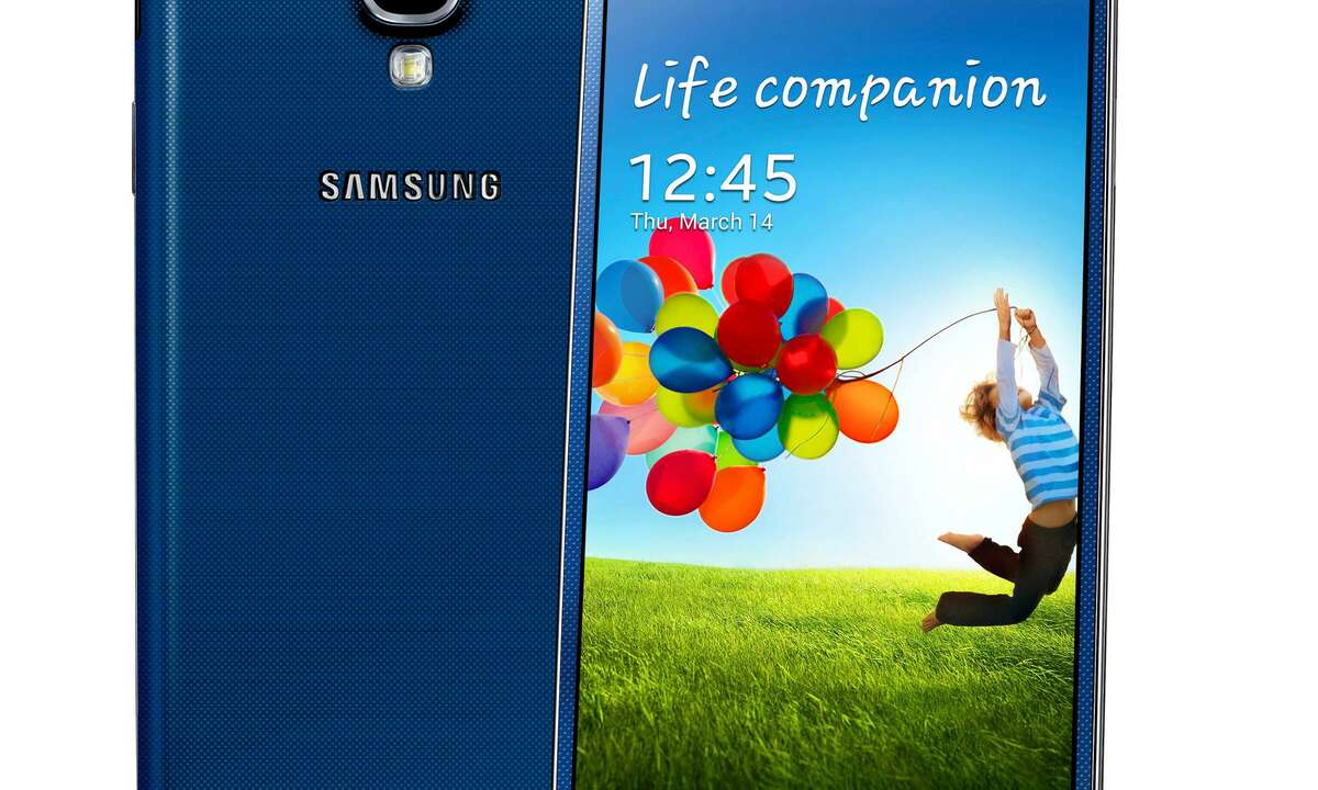Samsung Galaxy S4,blau