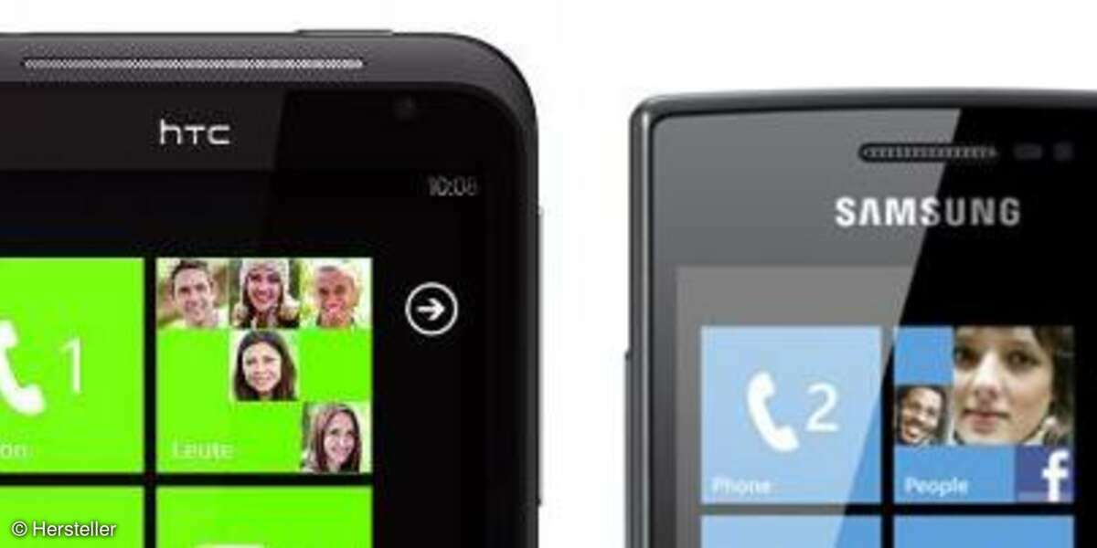 HTC Titan und Samsung Omnia W