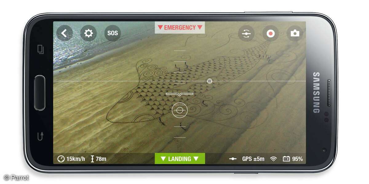 Parrot Bebop Drone Front
