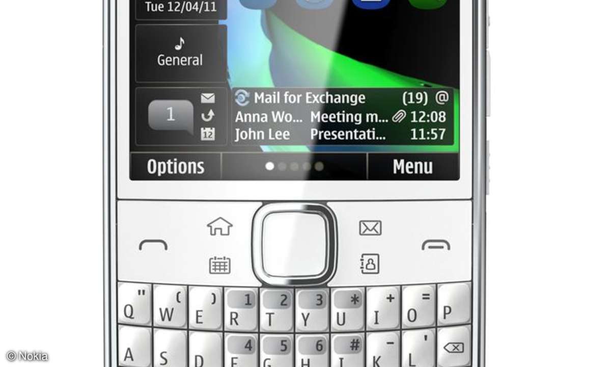 Nokia E6, Symbian, Business-Handy
