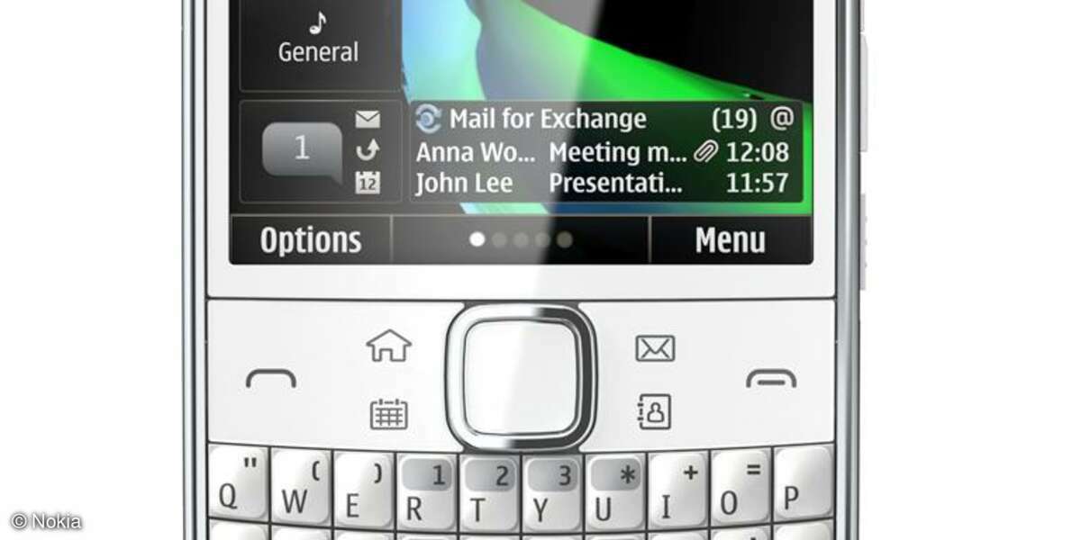 Nokia E6, Symbian, Business-Handy