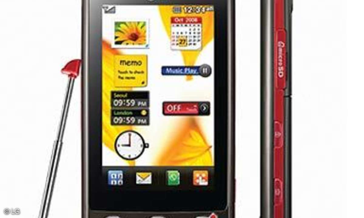 LG KP500 Touchscreen Smartphone