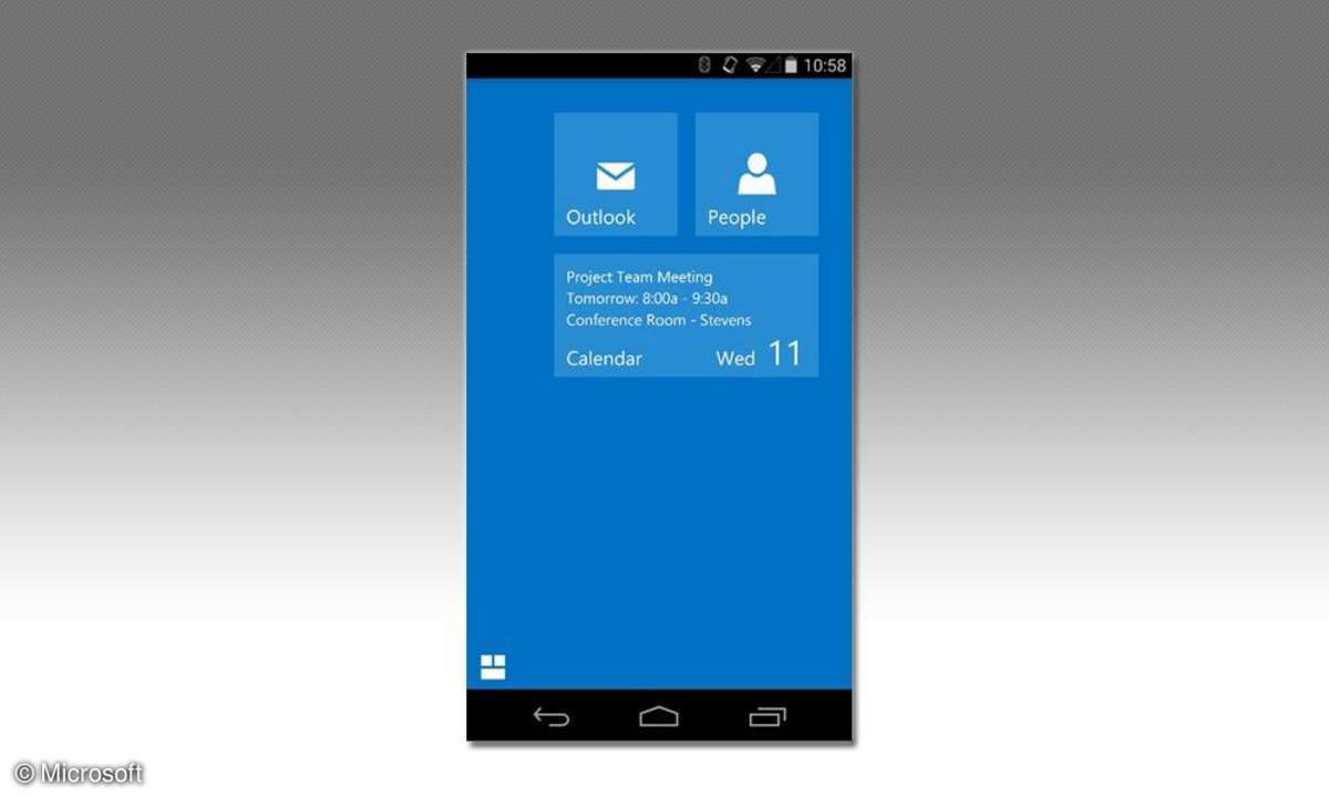 OWA: Navigations-Screen