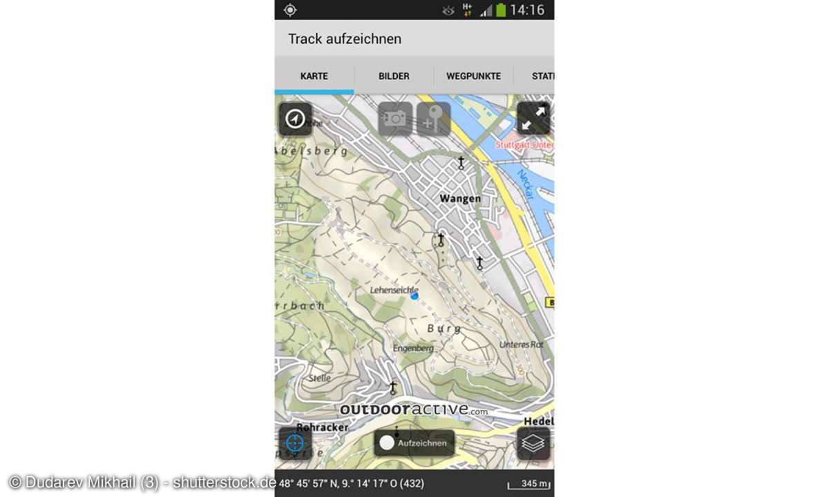 ADAC Wanderführer Deutschland 2013, App