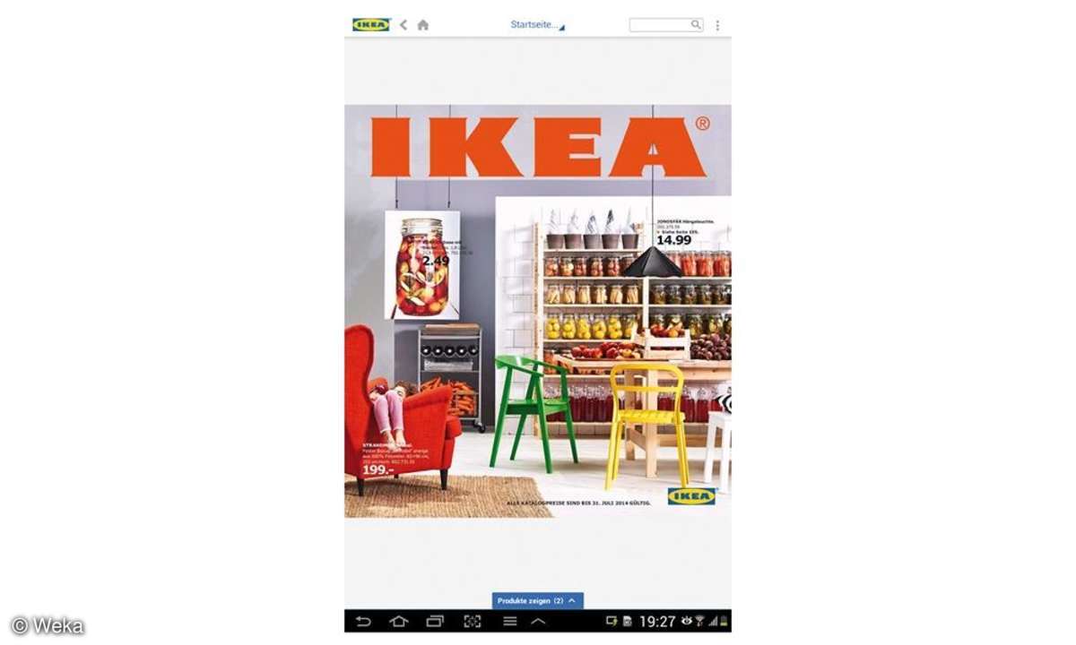 Ikea-Katalog - App zum Wohnen und Leben