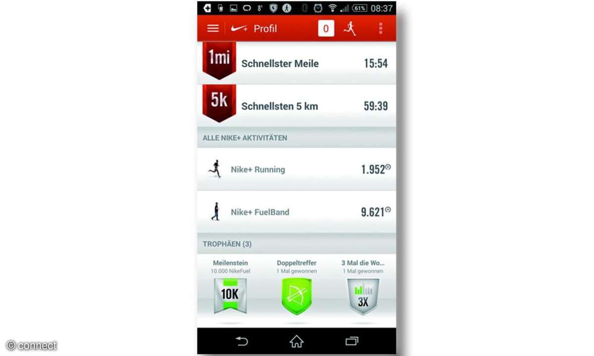 Screenshot Nike App