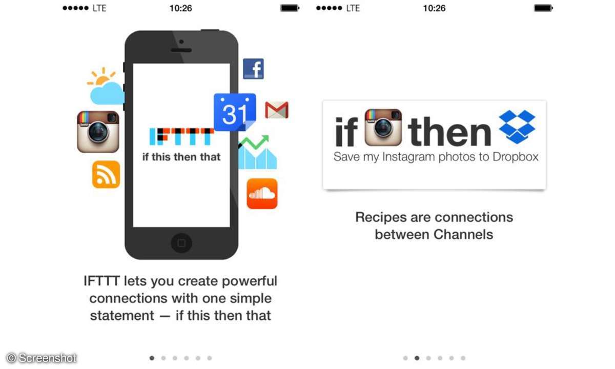IFTTT, App, iPhone, iPad