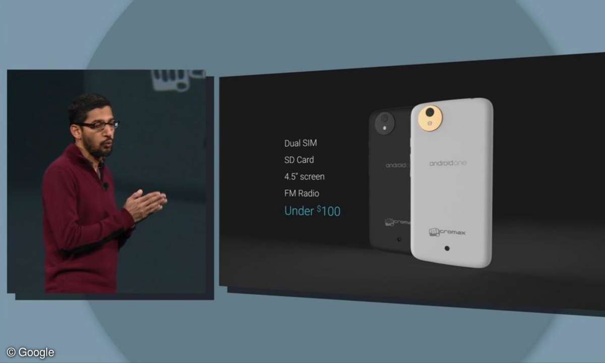 Android One, Beispielhandy