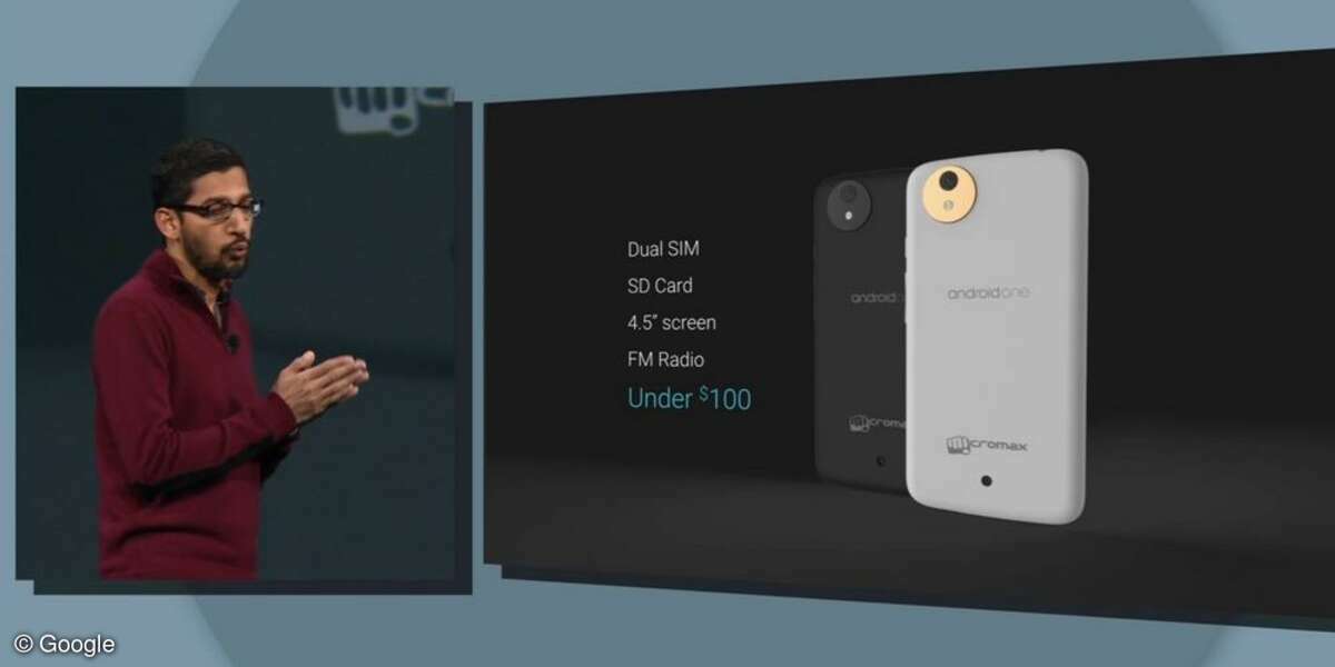 Android One, Beispielhandy