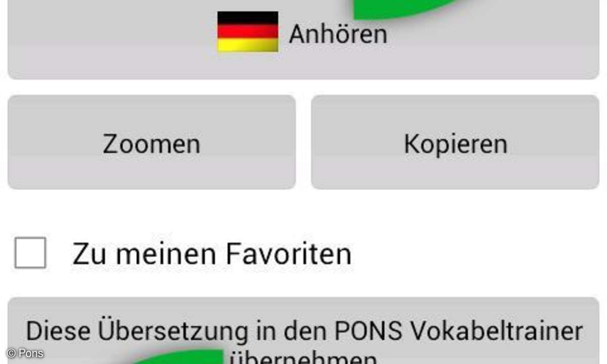 Pons Online Wörterbuch
