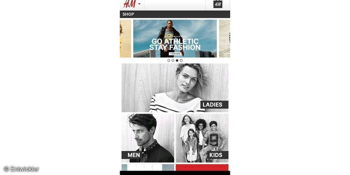 Die H&M App