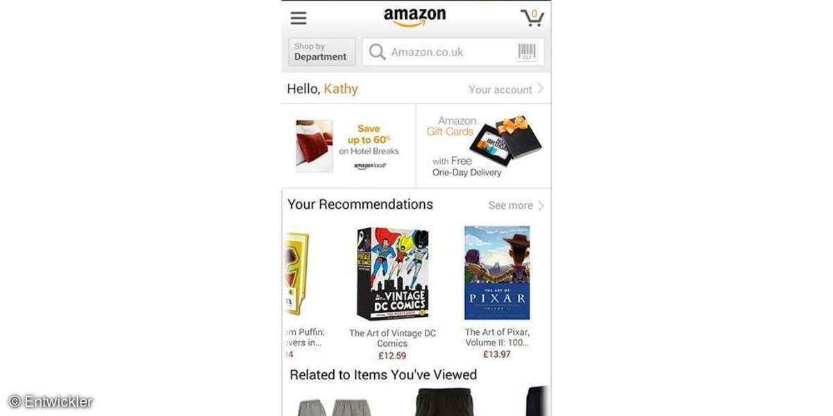 Die Amazon App