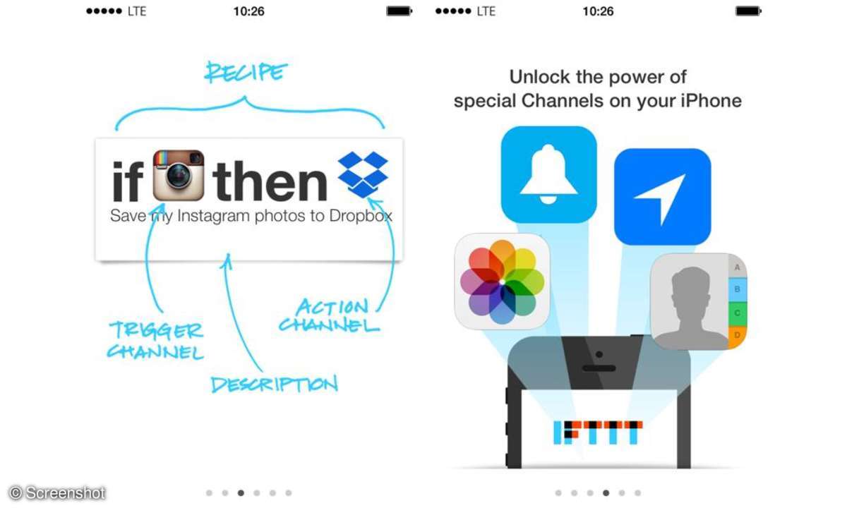 IFTTT, App, iPhone, iPad
