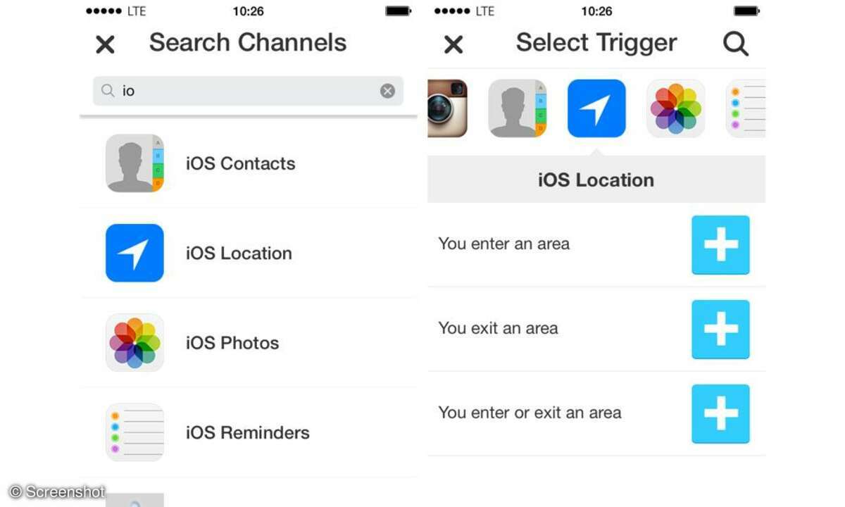 IFTTT, App, iPhone, iPad