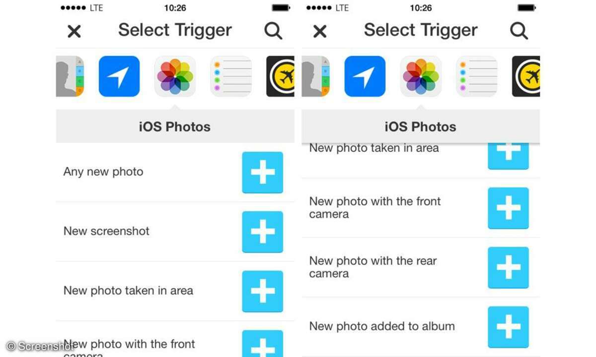 IFTTT, App, iPhone, iPad