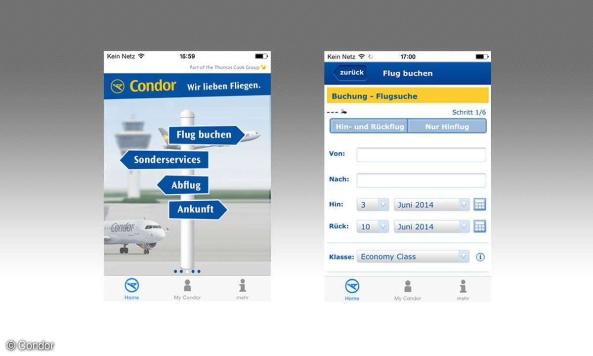 Condor, App