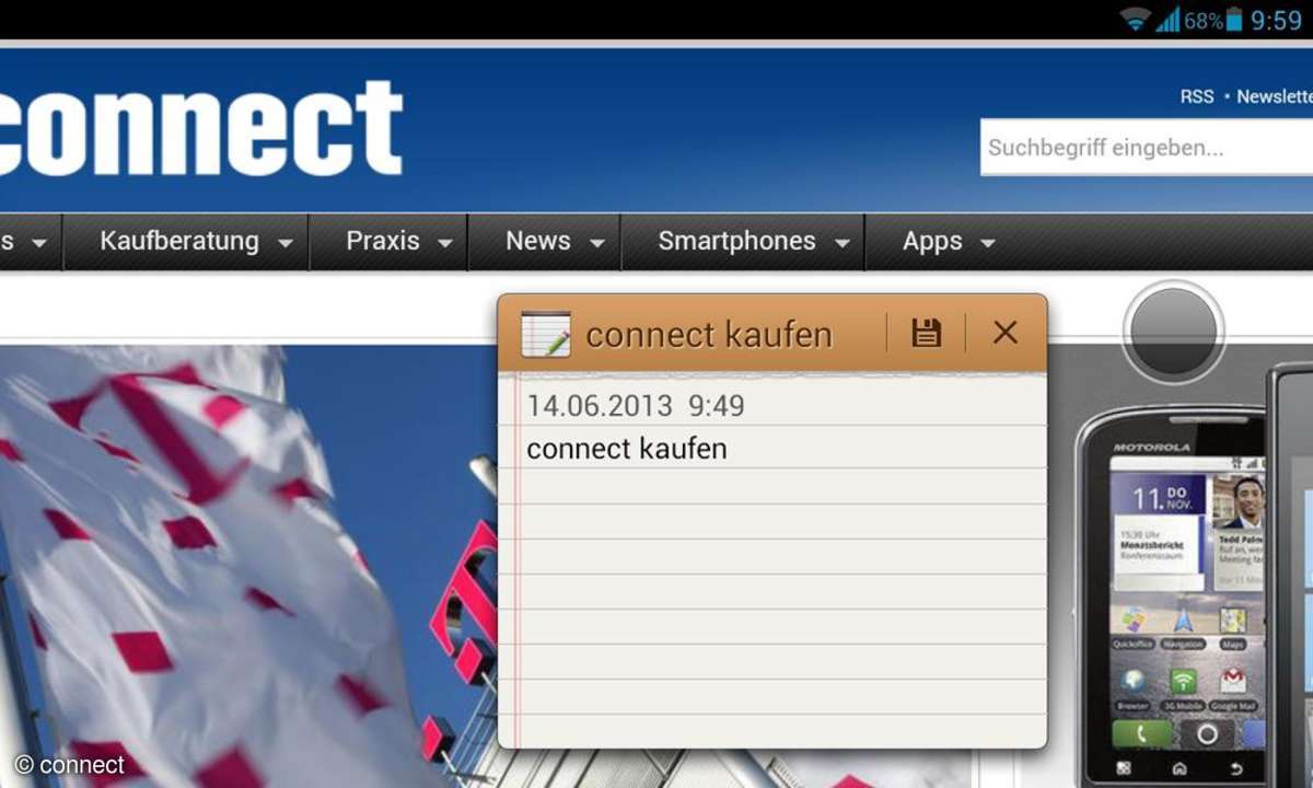 Huawei Ascend Mate - Parallelanwendung