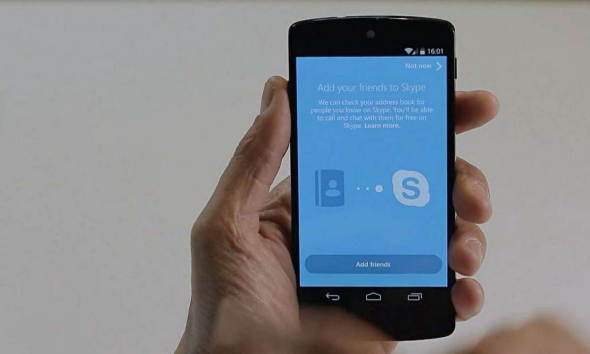 Skype fuer Android 5.0