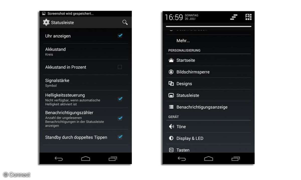 CyanogenMod Brightness