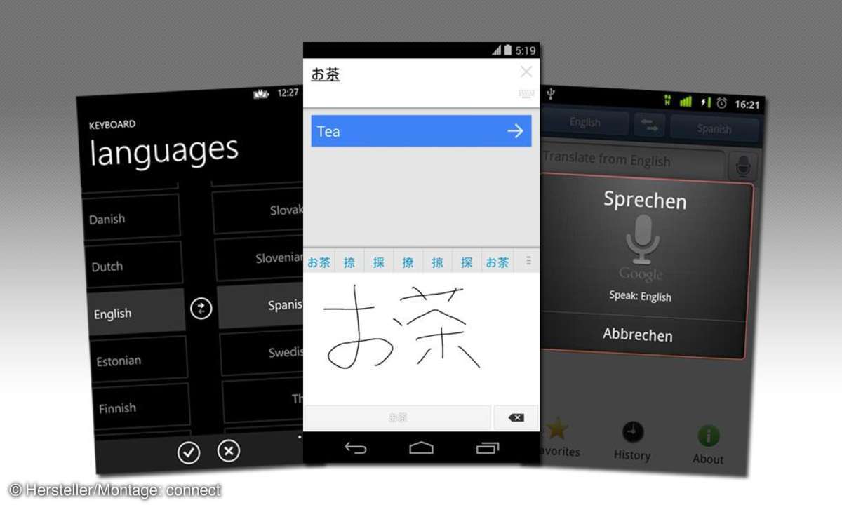 Übersetzer-Apps Vergleich
