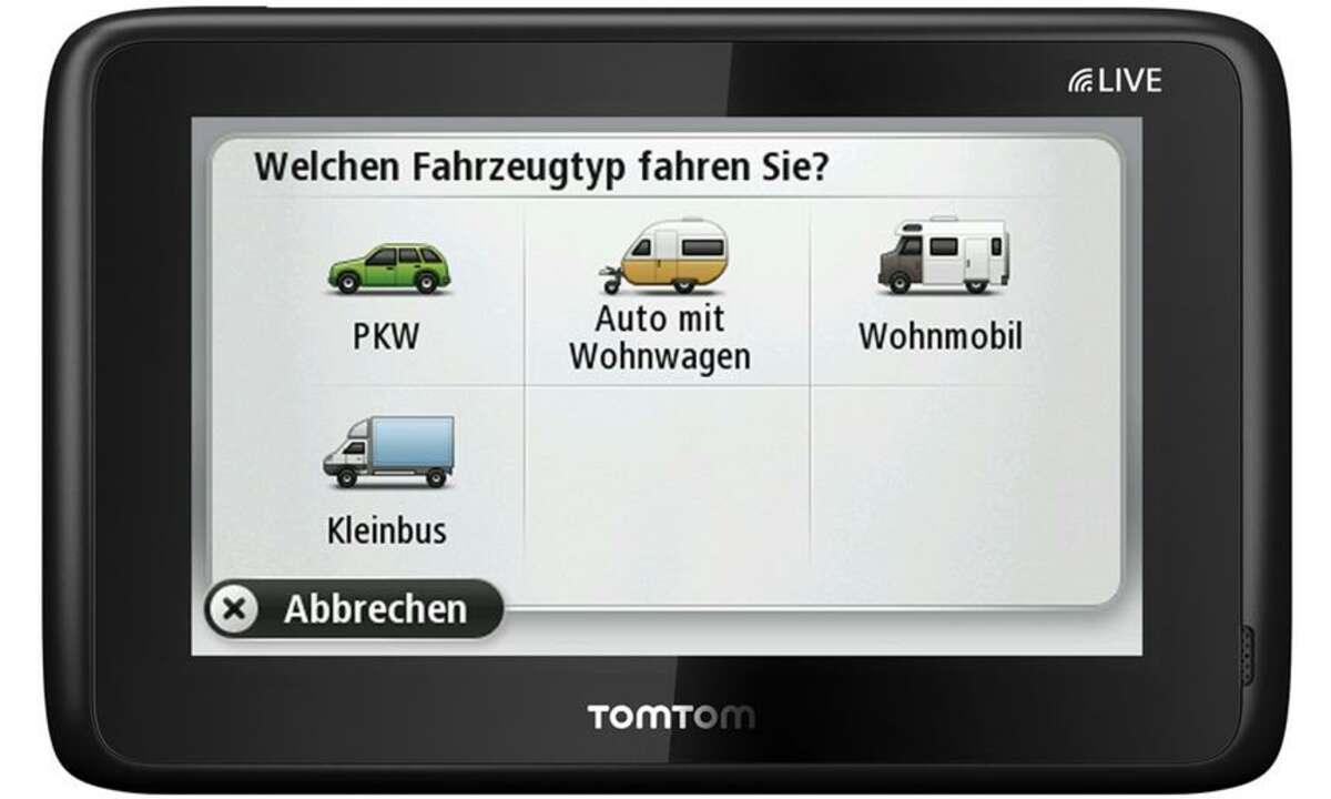 Tomtom GoLive Camper & Caravan