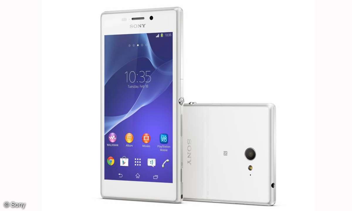 Sony Xperia M2, MWC 2014