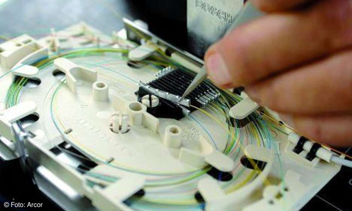 Arcor Glasfaser-Kabel