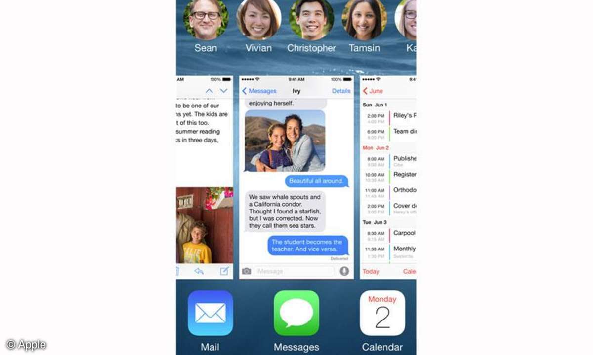 ios 8 kontakte schnellzugriff