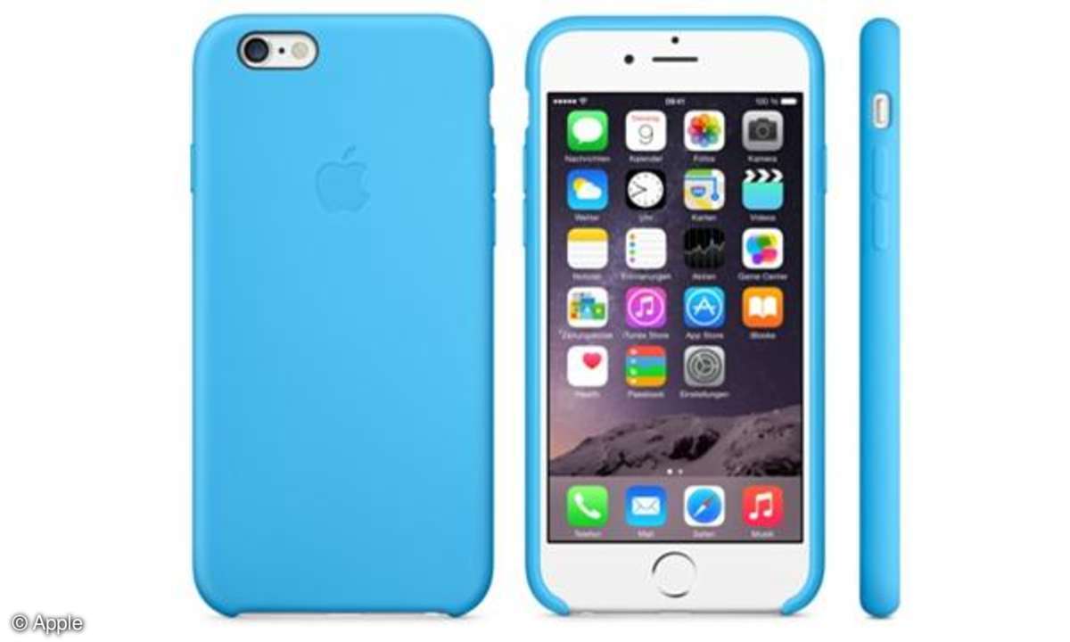 iPhone 6 Plus Silikon Case - Blue