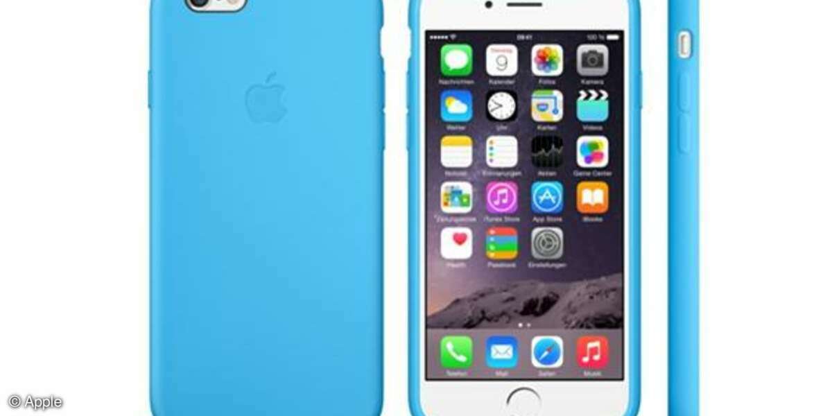 iPhone 6 Plus Silikon Case - Blue