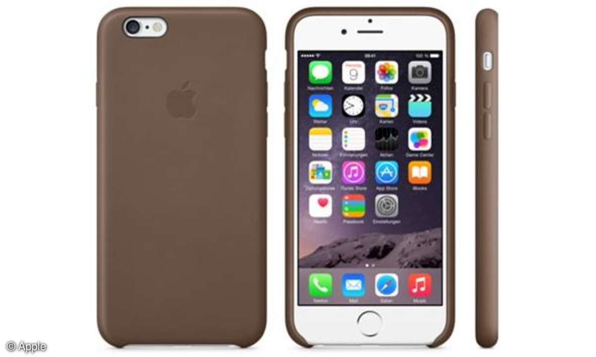 iPhone 6 Leder Case - Olive Brown
