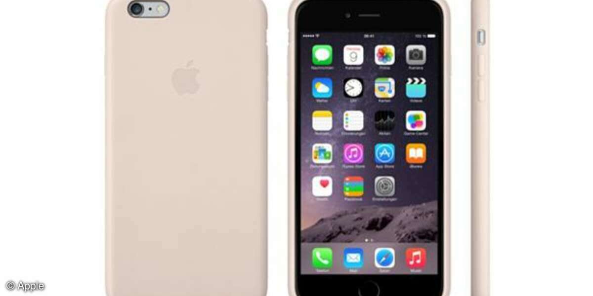 iPhone 6 Plus Leder Case - Soft Pink