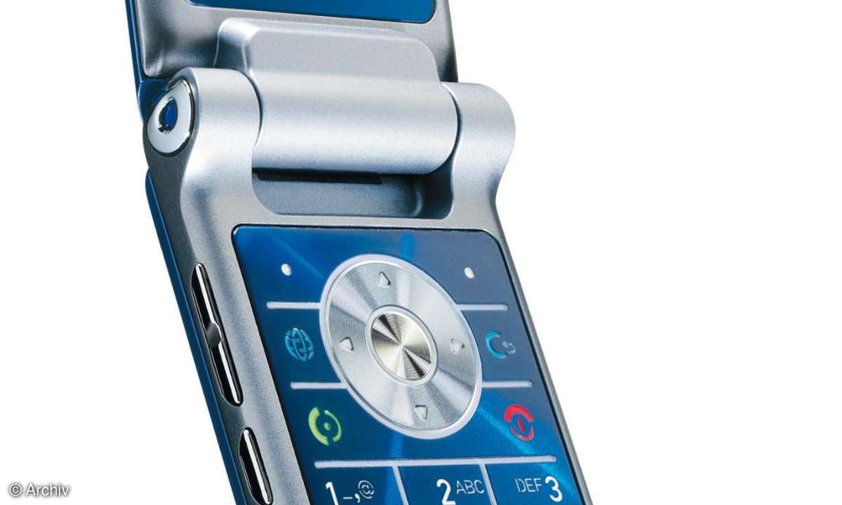 Front geöffnet Motorola MOTOKRZR K1