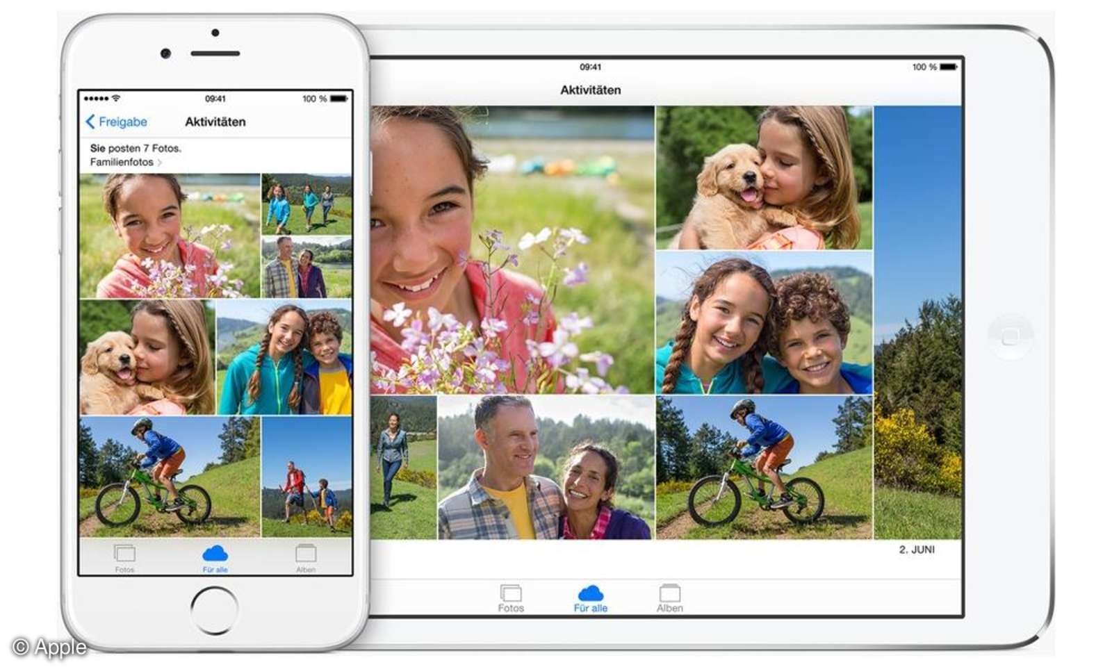 Familienfreigabe bei iOS 8 iTunesKäufe teilen connect