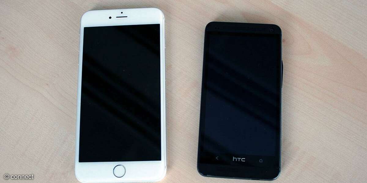 Apple iPhone 6 Plus im Größenvergleich