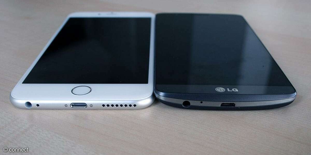 Apple iPhone 6 Plus im Größenvergleich