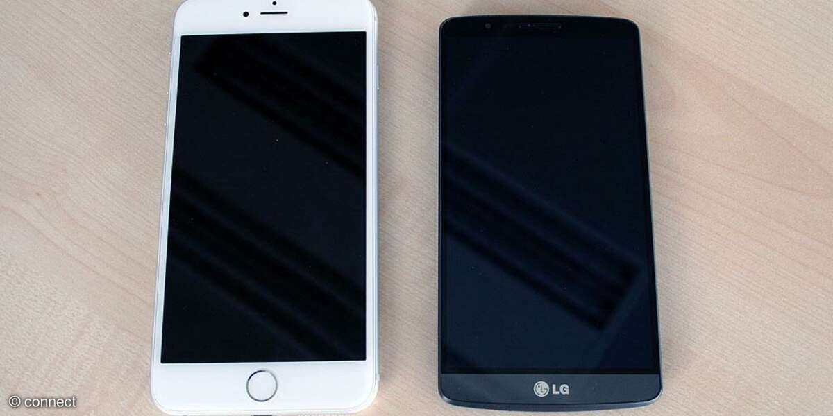 Apple iPhone 6 Plus im Größenvergleich