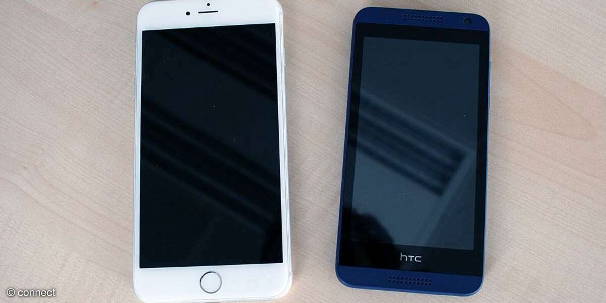 Apple iPhone 6 Plus im Größenvergleich