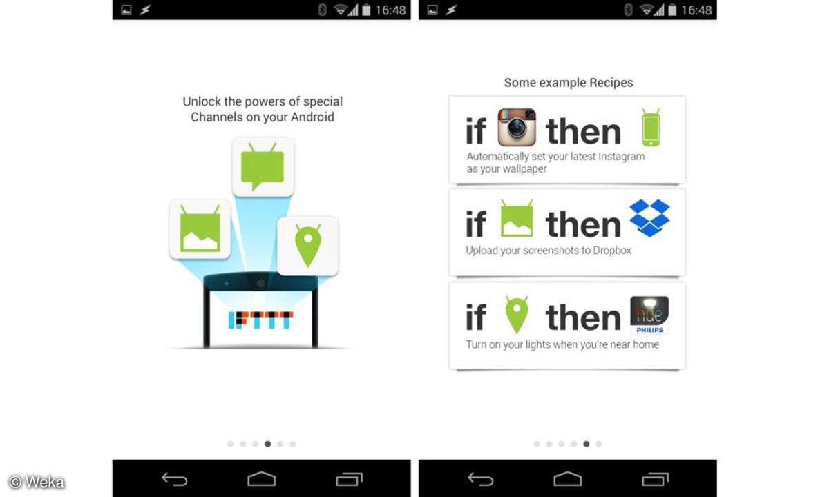 Connect IFTTT für Android