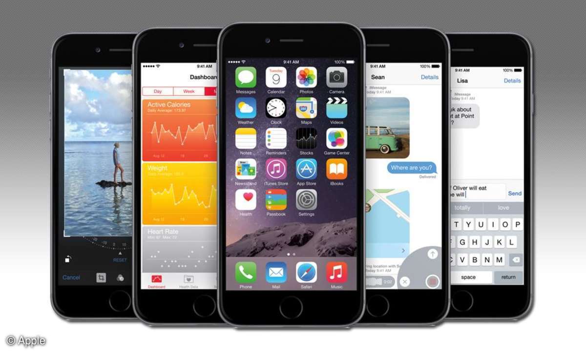 iOS 8 Einstellungen Tipps